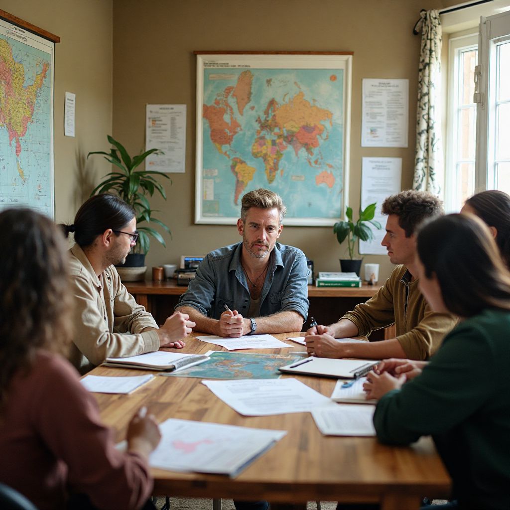 EcoGuardian international team meeting